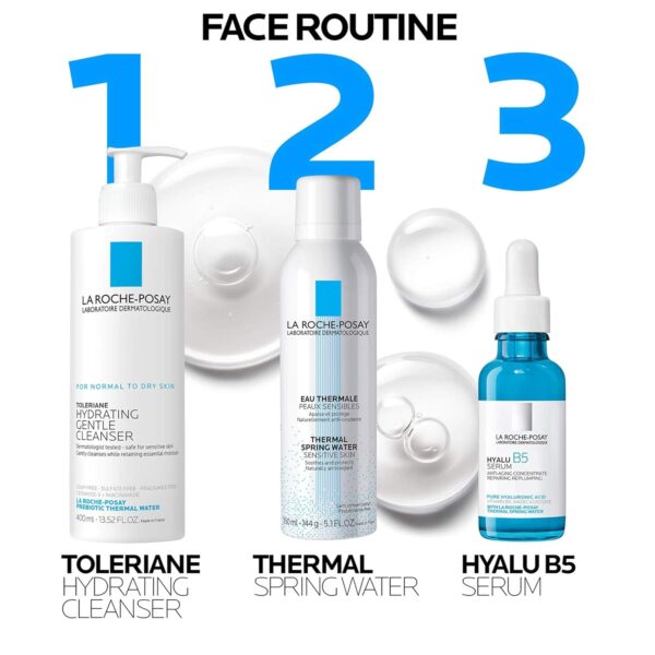 La Roche Posay Thermal Spring Water, Face Mist Hydrating Spray with Antioxidants - Image 2