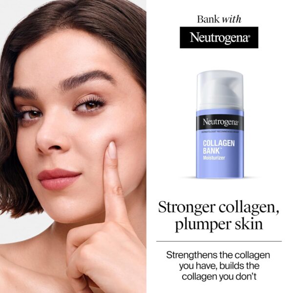 Neutrogena Collagen Bank Face Moisturizer, Daily Anti-Aging Face & Neck Collagen Cream with Bakuchiol - Image 5